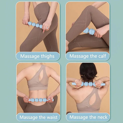 Massage Roller, Muscle Roller Stick, Therapy Roller Stick for Legs, Calf, Thigh, Lipo Roller for Relief Muscles, Deep Tissue Massage Rolling Pin for Trigger Points, Help Sore Muscle Recovery